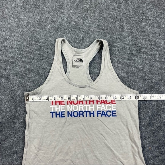 THE NORTH FACE Women’s red, white, blue logo tank top size: Small - Picture 5 of 7